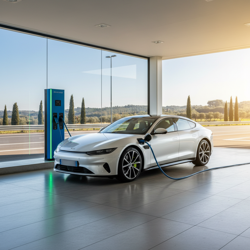 Ricaricare l'auto elettrica in autostrada: la guida 2024
