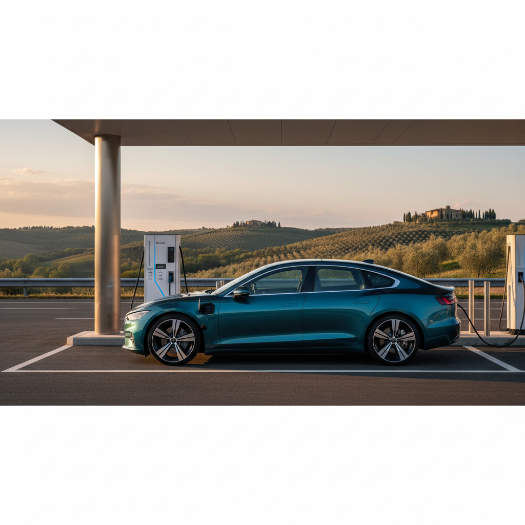 Viaggio in auto elettrica: la guida completa alle soste